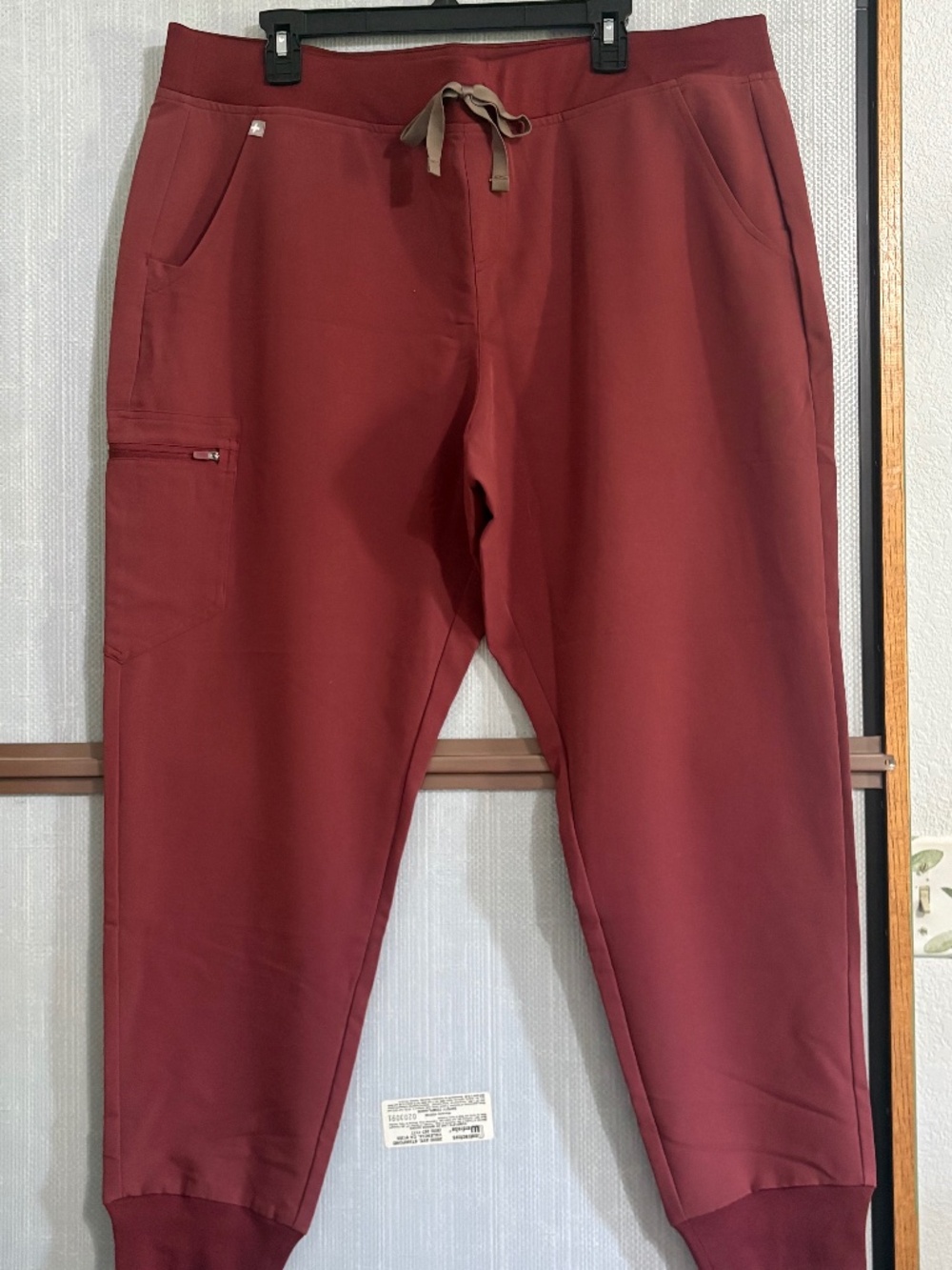 NWT FIGS Zamora 2.0 Jogger Scrub Pants 2XL Rust Red